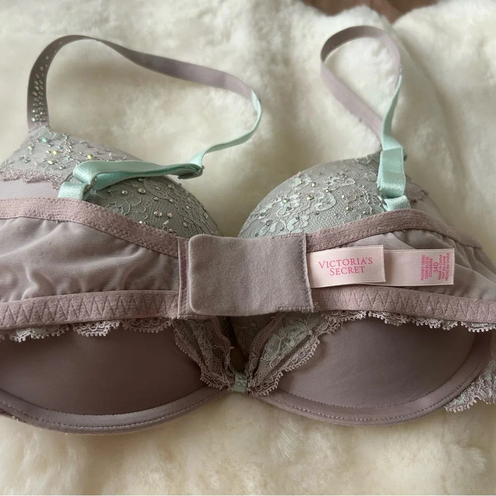 Victoria's Secret Pastel Lace Bra - Picture 4 of 5